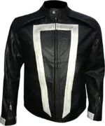 Tarragon Agents Of Shield Leather Biker Jacket