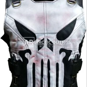 Blooded Thomas Jane Punisher Tactical Leather Vest