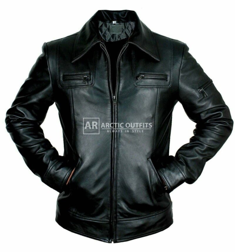 Melbourne Classic Biker Leather Jacket Melbourne Classic Biker Leather Jacket
