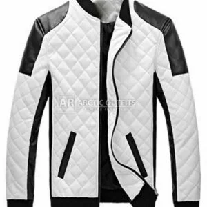 Hobart Faux Leather Biker Jacket