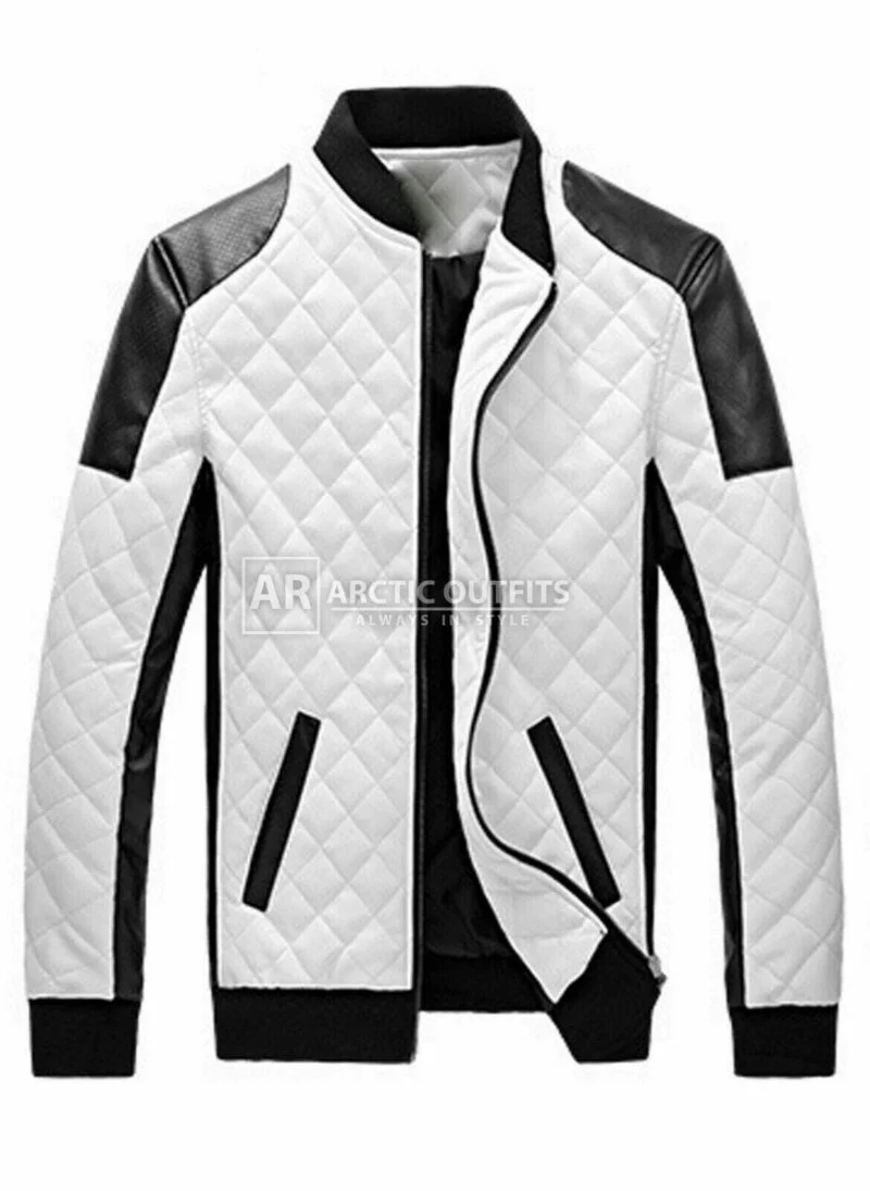 Hobart Faux Leather Biker Jacket