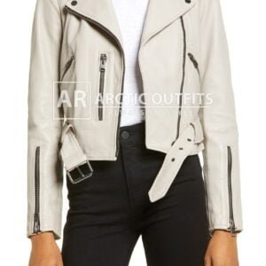 Balfern Leather Biker Jacket