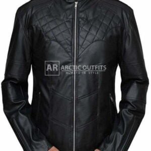 Ledger Batman Arkham Knight Black Leather Jacket