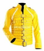 Freddie Mercury Yellow Leather Jacket Freddie Mercury Yellow Leather Jacket