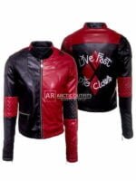HD Suicide Squad Quinn Leather Jacket