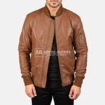 Men's+Bomia+Ma-1+Brown+Leather+Bomber+Jacket7819-4-1579778569432
