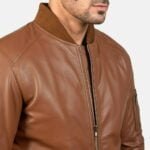 Men's+Bomia+Ma-1+Brown+Leather+Bomber+Jacket7823-9-1578916207053