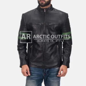 Night Trooper Leather Jacket