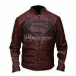 Blood Superman Justice Leather Jacket