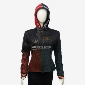 HD Quinn Monster Quilted Leather Jacket