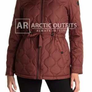 Quilted Drawstring Waist Anovak Jacket