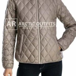 Short Quilt Packable Jacket