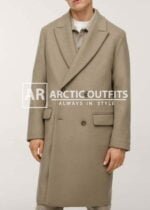 Wool Double Breasted Coat