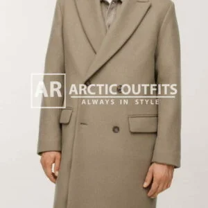 Wool Double Breasted Coat