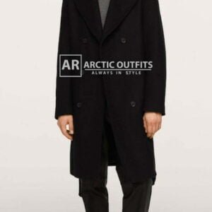 Woolen Coat with Belt