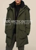 Long Water Repellent Anorak