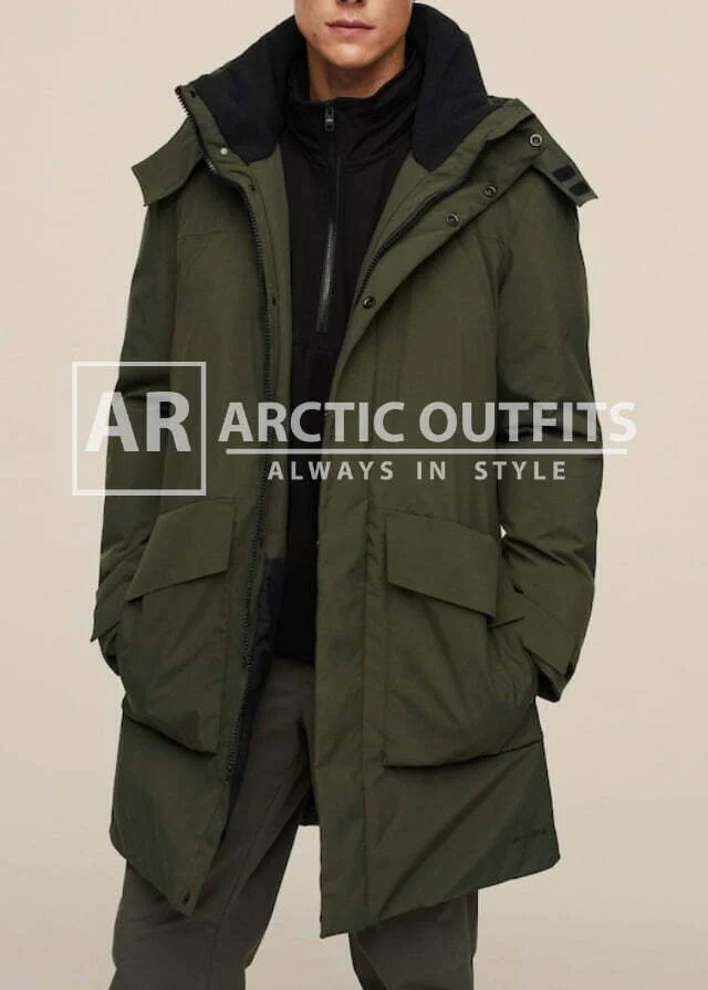 Long Water Repellent Anorak