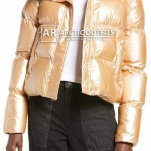 Chevelli Crop-Dif Puffer Jacket