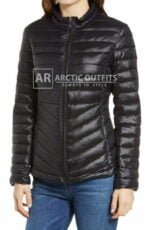 Black Packable Quilted Jacket