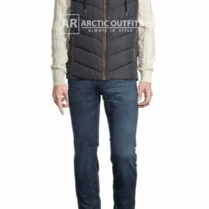 Puffer Vest With Hood