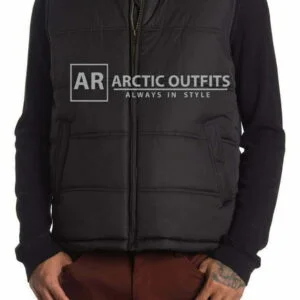 Faux Shearling Lined Vest