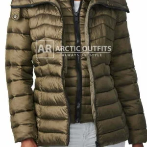 Croco EcoPlumy Puffer Jacket