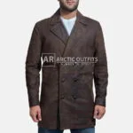 Mens Half Life Brown Leather Coat-1491383135511 (1)