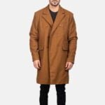 Men's+Claud’s+Khaki+Double+Breasted+Wool+Coat1132-4-1600066859543