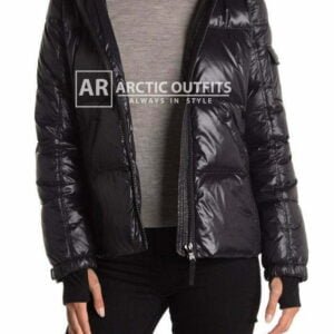 Gloss Down Black Puffer