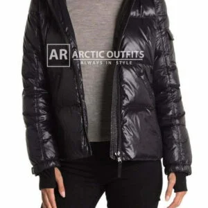 Gloss Down Black Puffer