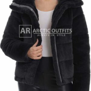 Faux Fur Puffer Jacket