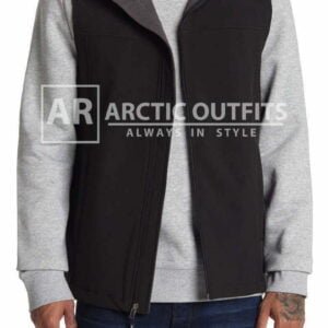 Soft shell Zip Front Vest