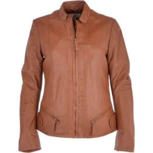 Leather Jacket Tan/nap