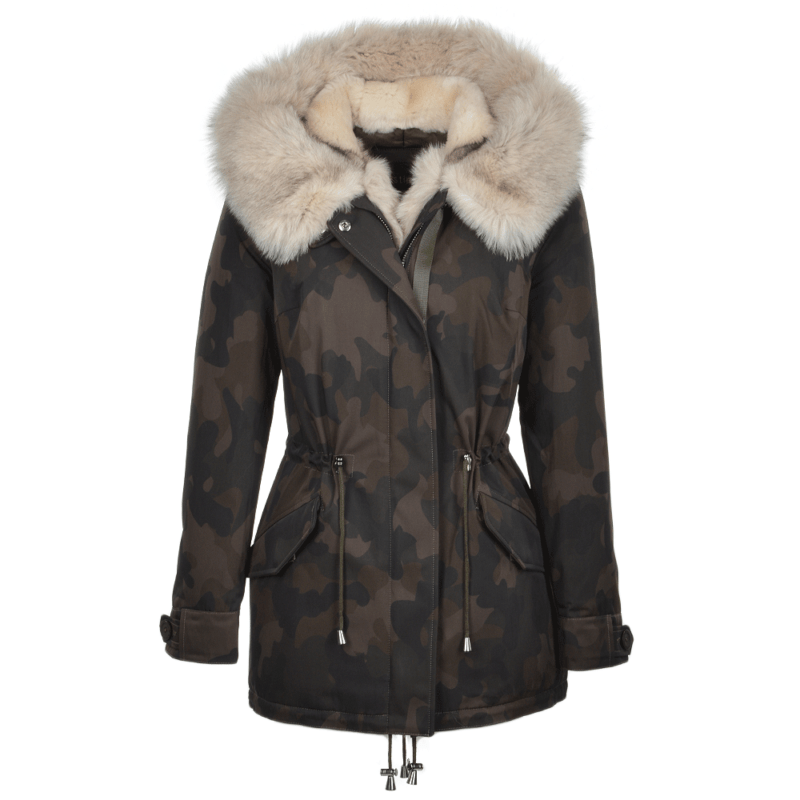 Hooded Toscana Tipped Fox