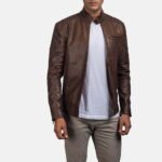 Dean Brown Leather Biker Dean Brown Leather Biker