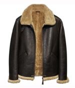 Men Aviator Flight Sheepskin