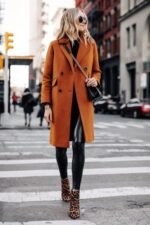 Becky Brown Wool Coat