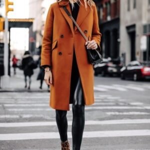 Becky Brown Wool Coat