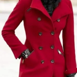 Wool Coat Double Breasted