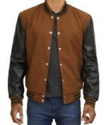 Jacket With Black Leather