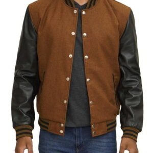 Jacket With Black Leather