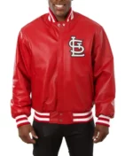 Red Varsity Jacket