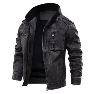 Mens Distressed Cafe Racer