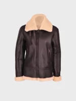 Womens Brown B3 Shearling