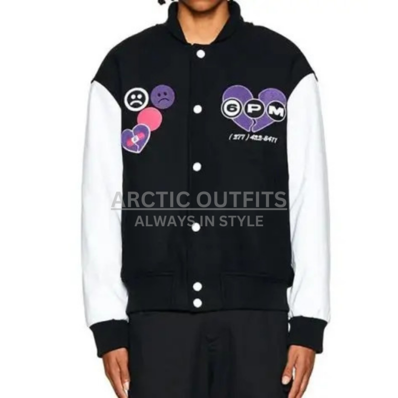 6PM Sad Boys Club Varsity Jacket