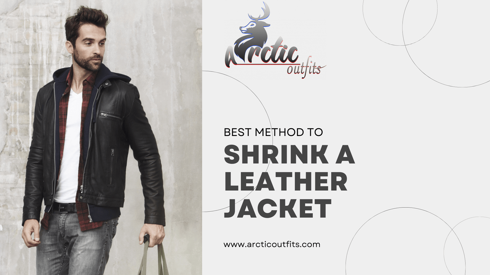 shrink leather jacket