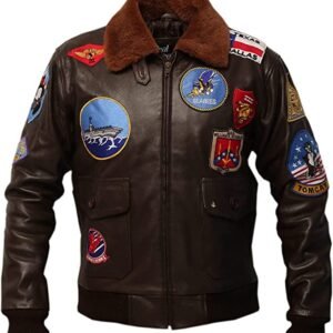 Top Gun Genuine Brown Bomber