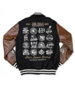 Negro-League-Baseball-Black-Bomber-Varsity-Jacket-1