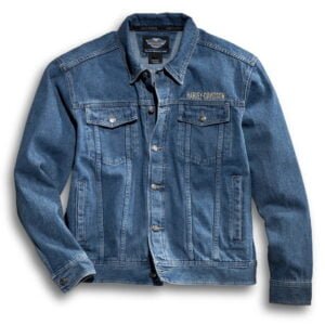 Shield Logo Denim Jacket