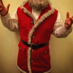 Men's Santa Claus Red Vest